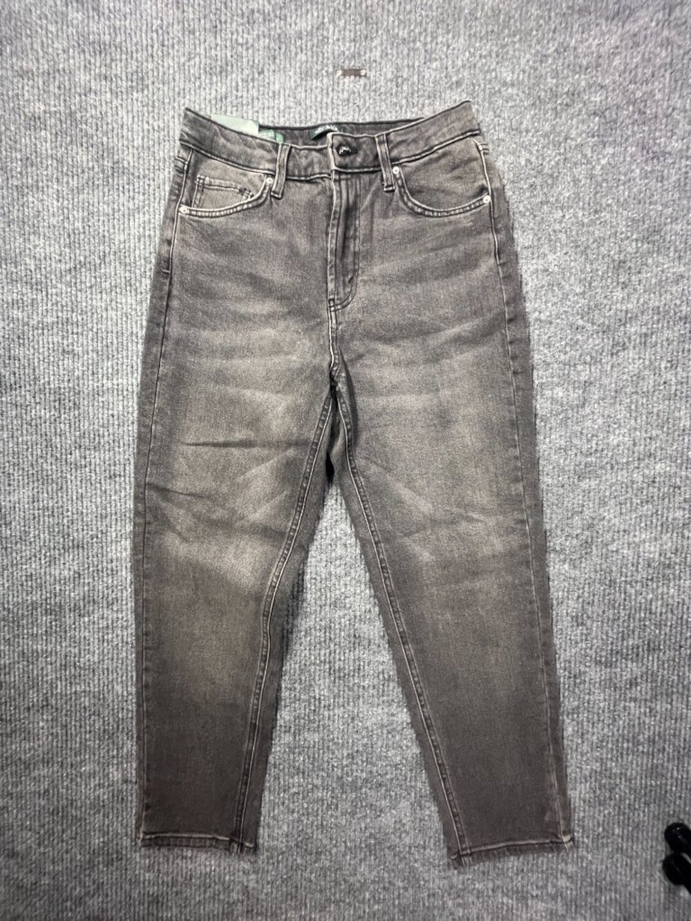 Women's Size 6 Wild Fable Black Mom Jean Denim Jeans Skinny Stretch NWT